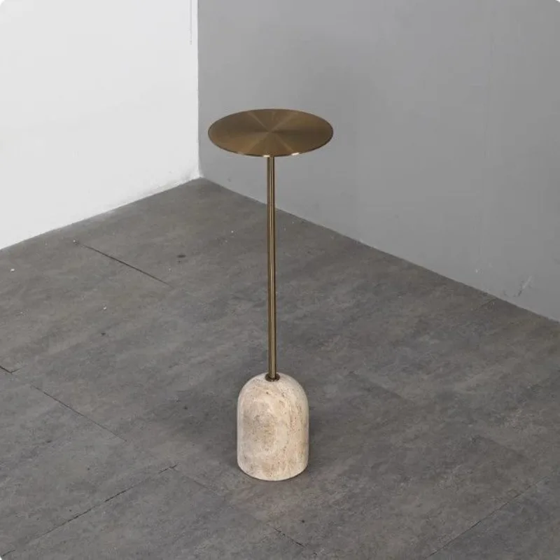 Desk Setup Minimalist - Roestvrij staal moderne kunst banktafels Eenvoudige