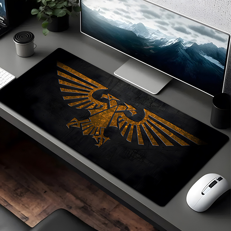 Desk Setup Pc And Laptop - Comfortabele Gaming Muismat Duurzame Bureaumat Stoffen