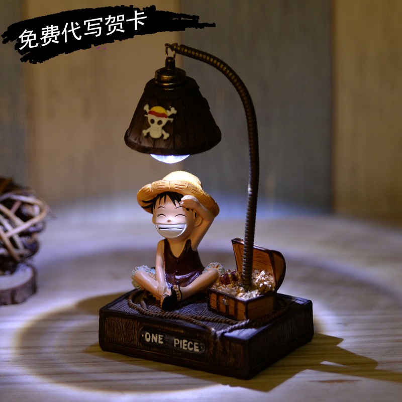 Desk Setup Lamp - One Piece Anime Nachtlampje Tony Tony