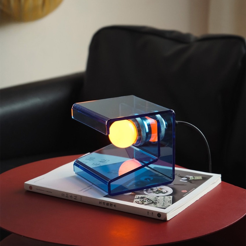 Moderne acryl kubusvormige taf - Desk Setup Minimalist recensie en prijs