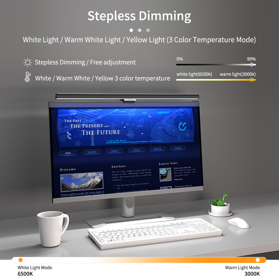 50cm LED Monitor Lichtbalk Sch - Desk Setup Lamp recensie en prijs