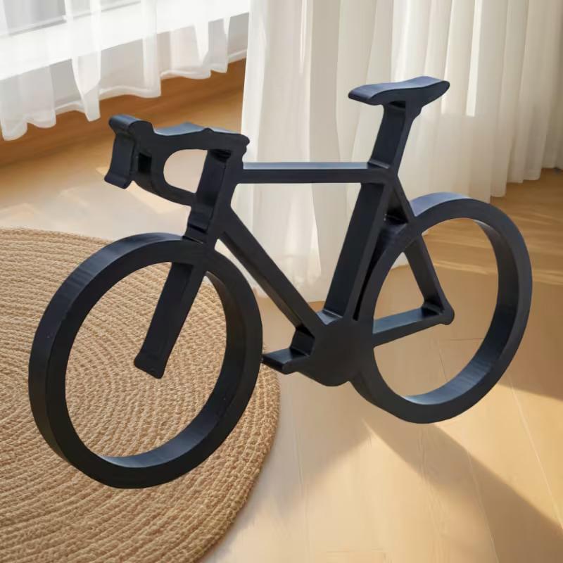 Fiets sculptuur 3D geprint min - Desk Setup Minimalist recensie en prijs