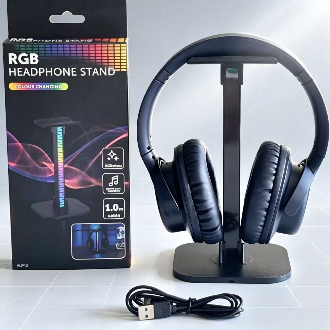 USB Gaming Hoofdtelefoonstanda - Desk Setup Lamp recensie en prijs
